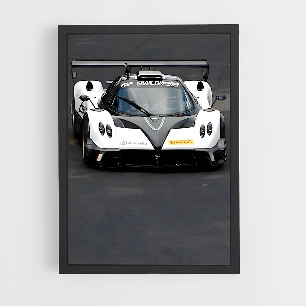 Poster sublime Zonda révolutionnaire – affiche Pagani (vue 2)